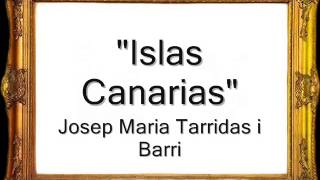 Islas Canarias  Josep Maria Tarridas i Barri Pasodoble [upl. by Niliram]