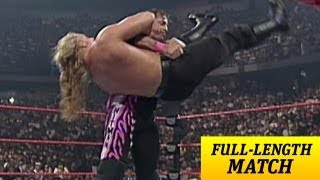 FULLLENGTH MATCH  Raw  Bret Hart vs Triple H [upl. by Sillyhp]