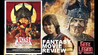 THE ARCHER AND THE SORCERESS  1981 Lane Caudell  aka FUGITIVE FROM THE EMPIRE Fantasy Movie Review [upl. by Arnuad]