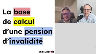 Le calcul d’une pension d’invalidité  avec Maître A Olivier avocat au barreau de Paris [upl. by Acilgna319]