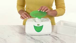 How to Use the Munchkin Warm Glow Wipe Warmer [upl. by Dekeles]