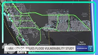 Sarasota County issues flood vulnerability study [upl. by Ahsinuq474]