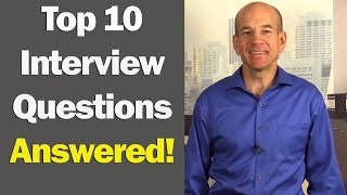 Top 10 Job Interview Questions amp Answers for 1st amp 2nd Interviews [upl. by Jennifer]