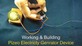 Efficient method or circuit for Piezoelectric Generator [upl. by Adelric880]