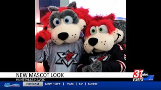 New look for Huntsville Havoc mascot [upl. by Nyleek708]