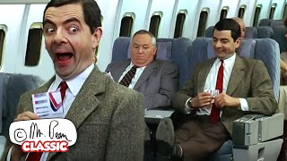 Mr Beans First Class Flight  Mr Bean The Movie  Classic Mr Bean [upl. by Mechling]