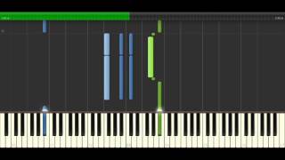 Gnossienne 1  Erik Satie Piano Tutorial Synthesia [upl. by Queena]