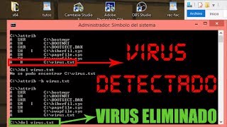 Como Eliminar Virus de Tu PC con CMD  RESUELTO [upl. by Radborne10]