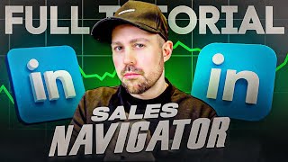 Linkedin Sales Navigator  Full Tutorial find leads fast [upl. by Hawker]