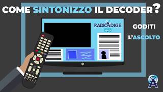 Radio Adige  Come sintonizzo il decoder [upl. by Jaunita982]