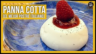 😋 PANNA COTTA ✅ ¡La RECETA original italiana [upl. by Trebor408]