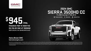 GMC Sierra 3500HD CC 09122024 4301188 [upl. by Aicatan]