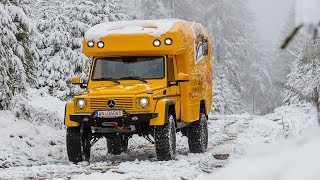 Mercedes G Expeditionsmobil mit Portalachsen im Test [upl. by Koeppel]