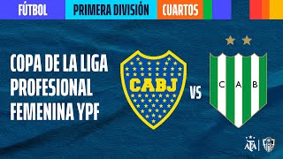 Boca VS Banfield  EN VIVO  Cuartos de final  Copa YPF 2023  FUTBOLenDEPORTV [upl. by Kolnos]