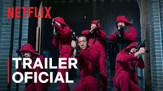 La Casa de Papel Coreia  Parte 2  Trailer oficial  Netflix [upl. by Yrtnahc]