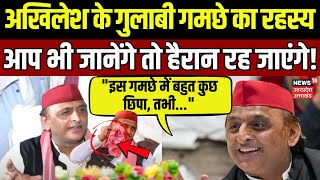 Akhilesh Yadav के गुलाबी गमछे का रहस्य आप भी जानेंगे तो हैरान रह जाएंगे  Pink Towel  N18V [upl. by Sualocin757]