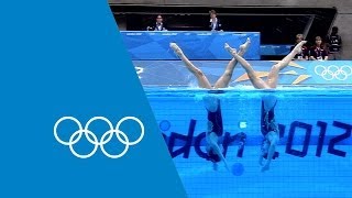 Olympic Synchronized Swimming in 90 Seconds [upl. by Nnyltak864]