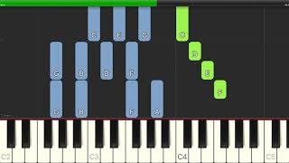 Bob Hilliard  Civilization Bongo Bongo Bongo  Easy Piano with Chords [upl. by Sheng]