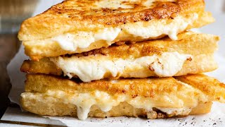 Mozzarella in Carrozza Fried Mozzarella Sandwich [upl. by Oicirtap]