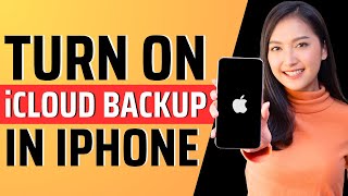 How to turn on icloud backup in iphone  Full Guide 2023 [upl. by Ahsiekit]