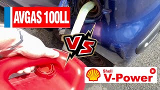 I Put Airplane Fuel in my Car 100 Octane Avgas vs Shell VPower in Citroen C1 CityBugAygo107 [upl. by Mandie]