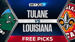 Tulane vs Louisiana  College Football Week 4 Predictions Picks and Best Bets [upl. by Mychael]