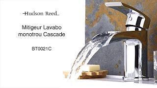 Mitigeur lavabo monotrou cascade BT0021C [upl. by Gebler466]