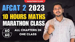 Complete Maths for AFCAT 2 2023 Exam  10 Hour Maths Marathon Class  AFCAT MANIA by Defence Mania [upl. by Nairod]