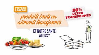 Aliments bruts ou transformés quelles différences [upl. by Alric]