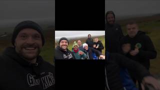 Team Tyson Fury Training In The Mountains For Oleksandr Usyk 💥 [upl. by Ramu]