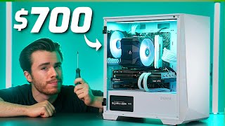 How to Build a 700 Gaming PC in 2023 ⚡ Step by Step Guide [upl. by Citron]