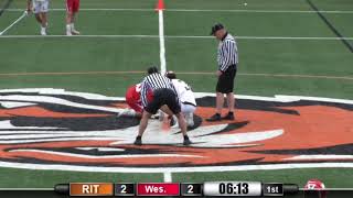 NCAA 2018 D3 Lacrosse Semi Finals  Wesleyan vs RIT  1st Half [upl. by Kan978]