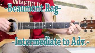 Beaumont Rag  Guitar Lesson [upl. by Alekat]