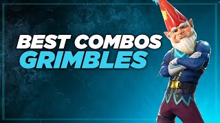 Best Combos  Grimbles  Fortnite Skin Review [upl. by Annaeg]