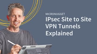 MicroNugget IPsec Site to Site VPN Tunnels Explained  CBT Nuggets [upl. by Brezin488]