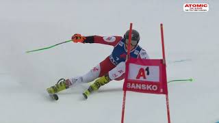 AUDI FIS Ski World Cup  Mens giant slalom  Bansko BUL Feb 10 2024 2nd run [upl. by Nuhs325]