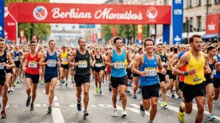 Maratón de Berlín 2024  Momentos Récord y Más Destacados Highlights [upl. by Haidej]