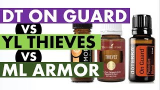 doTERRA On Guard VS Young Living Thieves VS Melaleuca Armor [upl. by Jessa]