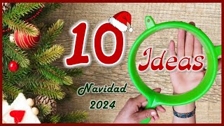 10 ADORNOS NAVIDEÑOS PARA LA COCINA  Navidad 2024  Christmas crafts for the kitchen [upl. by Netsrak]