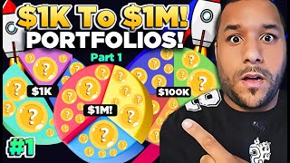 🔥 1K To 1M PORTFOLIO BUILDS  YOURE LEAVING WITH AT LEAST 100K PROFIT  Part 1 [upl. by Kirima451]