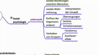 Wichtige Teilgebiete der Psychologie [upl. by Odlo]