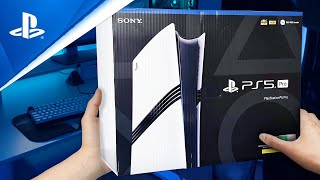 PS5 Pro Unboxing 📦 NEW Sony PlayStation 5 Pro Console [upl. by Hgierb364]