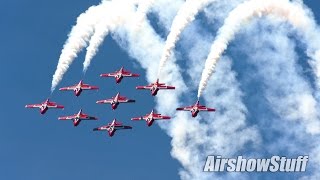 Canadian Forces Snowbirds 2016 High Show [upl. by Etterraj]