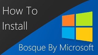 How To Install Bosque Programming Language 2019 [upl. by Soirtimid]