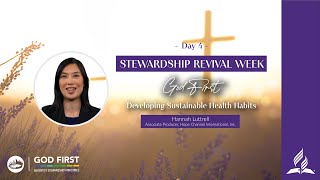 Stewardship Week of Revival Developing Sustainable Healthy Habits [upl. by Fortunato]