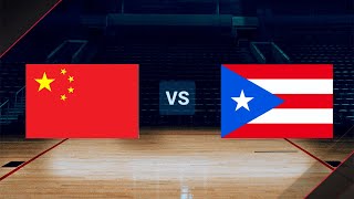 DIRECTO 🚨 PUERTO RICO  CHINA EN VIVO 🏀 MUNDIAL BASQUET 2023 FIBA 🏀 [upl. by Jamilla]