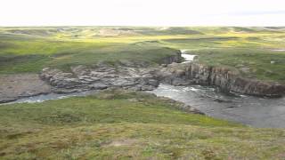 Bloody Falls Coppermine River  Kugluktuk Nunavut [upl. by Ateiram]