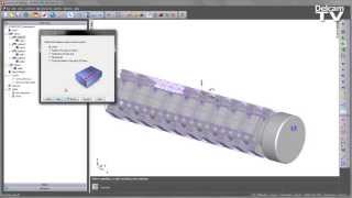 4 Axis Index  FeatureCAM 2013 R3 [upl. by Anaynek124]