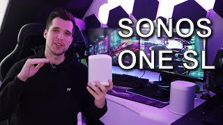 Sonos One SL  Sonos Beam Gen2  BEST Soundsystem for my GAMING ROOM 2022 [upl. by Gmur]