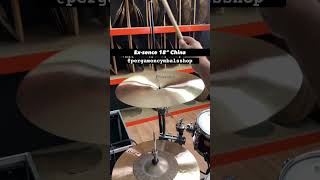 Pergamon Cymbals ExSence 18” China [upl. by Raymonds]